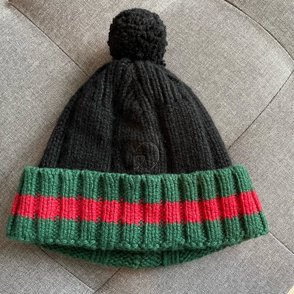 Gucci Accessories - Authentic Gucci Cashmere Knit Hat
